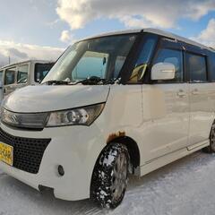 格安コミコミ価格24万 車検9.4 軽自動車 北海道札幌 H24 スズキパレット　両側パワスラ 修復歴無 4WDの画像