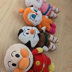 アンパンマン　ドキンちゃん　他　ぬいぐるみ