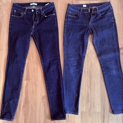 TOMMY HILFIGER と　MOUSSY スキニーデニム 