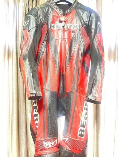 ベリックレーシングスーツ革ツナギLLWサイズBERIK難あり