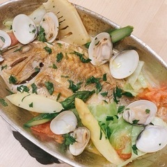 ❤️1回完結❤️独立開業の際にも使えるレシピ🍴アクアパッツァ料理教室の画像