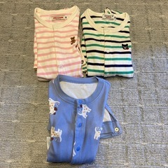 【決まりました】miki HOUSEカバーオール2 UNIQLO カバーオール1【80cm】の画像