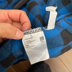 UNIQLOチェックフリース120の画像