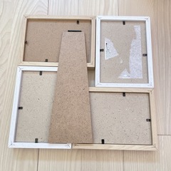 新品✨️ 写真立て フォトフレーム 4枚 木目調 おしゃれの画像