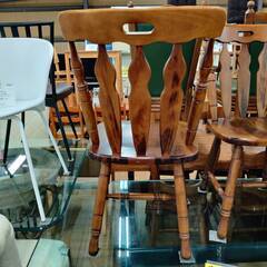 【愛品倶楽部柏店】KOIZUMI (コイズミ) ダイニングチェア4脚セット ウィンザーチェアの画像