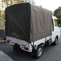 軽貨物ドライバー　塗料資材の配送　※幌車の画像