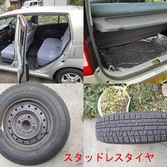 7～8万円 ダイハツ ミラ 5ドア(スタッドレスタイヤ付) 車検2025年7月の画像