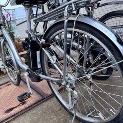 【中古】 BRIDGESTONE F6DB40 フロンティアデラックス 電動アシスト自転車 の画像