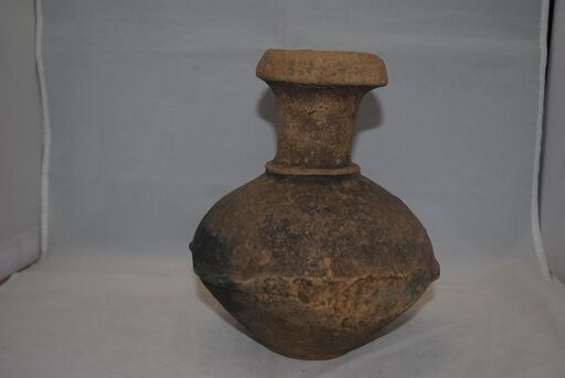 [1037]弥生式土器？　土器　壺　花瓶　骨董品　置物　コレクション