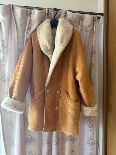 オーストラリア購入の男性皮コート