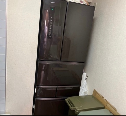 【募集終了引取先決定済】12/14 15:30ごろ TOSHIBA冷蔵庫 BEGETA 481L