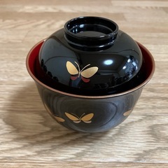 森英恵　蓋つき汁椀　5個セットの画像