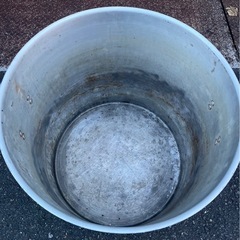 【動確済み】業務用 特大 寸胴+鋳物コンロセット 都市ガス 寸胴直径620×高さ590(mm) 鋳物コンロ直径435×奥690×高さ180(mm)大阪 ラーメンの画像