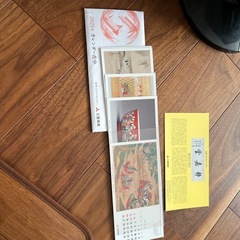 美術品絵の卓上カレンダー