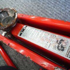 油圧ジャッキ 2.0t SD-181 中古 サビ多い 車輪固着 苫小牧西店の画像
