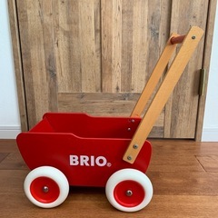 【中古】BRIO ブリオ 手押し車 廃盤品 希少品