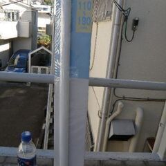 引っ張りポールの中間支えポール 大型H110-190cm 使用頻度少 中古良品 使ってあげてください 取りに来ていただける方・受け渡し日時自由                の画像