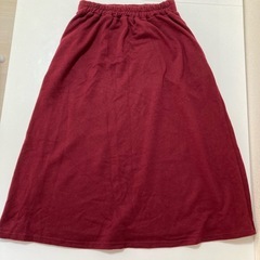 ★レディース☆ロングスカート★ボルドー☆の画像