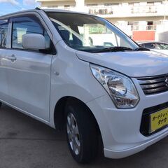 不動の人気のワゴンR白！ナビ、TV付！