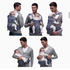 【美品】【ベビーアムール】 6way 抱っこ紐　ヒップシートの画像