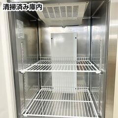 フクシマガリレイ　タテ型冷凍庫　URN-062FM6　左開きドア　2015年製　中古　厨房機器　冷凍庫　R6-0026の画像