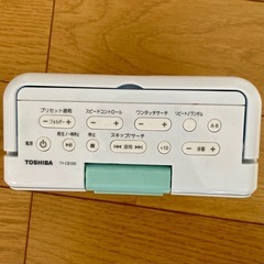 【ジャンク品】東芝防水型SD/CDラジオの画像