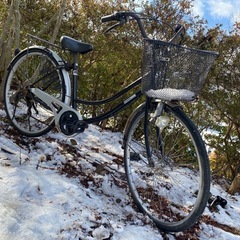 26インチ　ママチャリ　自転車　お買い物/通勤/通学