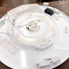 札幌 東区 瀧住電機工業 LEDシーリングライト 2019年製 ～12畳 幅594ｍｍ・高130ｍｍ GWX12723 スマート家電 アプリ「more smart」対応 タイマー 明るさフリーコントロール 照明器具 家具 家電 リビング 部屋 の画像