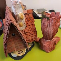 ハンドメイド   森の家＆木の精の画像
