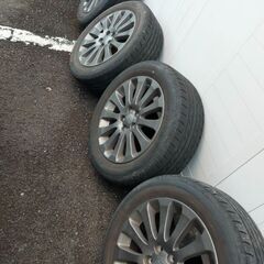 205/55 R16ブリヂストンノーマルタイヤ スバル純正ホイー...