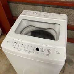 ヤマダ電気 全自動洗濯機 9kg YWM-TV90K 2022年製の画像