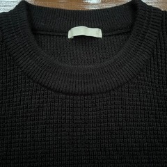 黒色ニット（新品）✴︎✴︎（決まりました！）の画像
