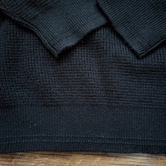 黒色ニット（新品）✴︎✴︎（決まりました！）の画像