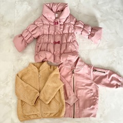 【美品】ベビーアウター3点セット