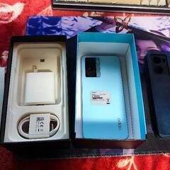 OPPO A77 ブルー CPH2385　(美品)