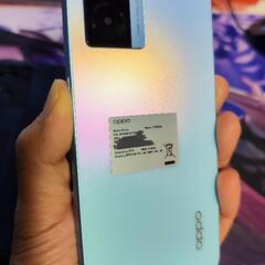 OPPO A77 ブルー CPH2385　(美品)の画像