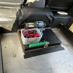 ハイエース　車載用　ウィンチの画像
