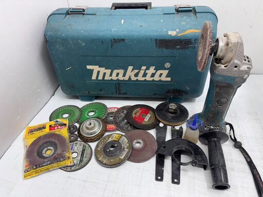 makita マキタ  充電式ディスクグラインダ GA400D グラインダー 研磨 研削  サンダー 電動工具 DIY 大工道具 箱付き