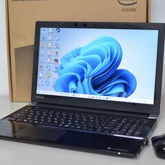 中古良品ノートパソコン 東芝 Dynabook T55/GBD Windows11+office 高性能core i5-8250U/爆速SSD512GB/メモリ8GB/ブルーレイ/無線/Webカメラ