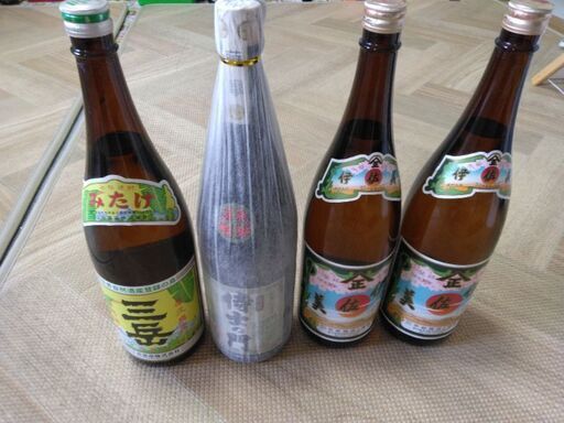 焼酎4つ