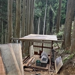 山小屋作ります、売りますの画像