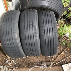 廃タイヤ　軽自動車