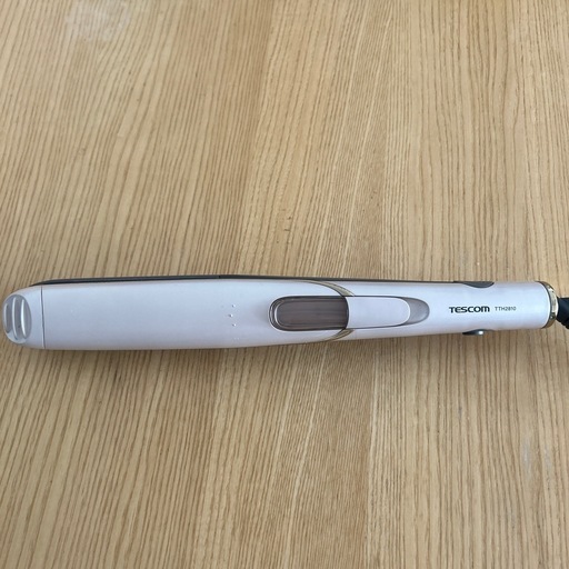 ストレートヘアアイロン、カールブラシ2点セット