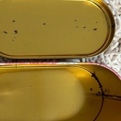 空き缶 TDL ミッキーマウス ディズニー 7個セット　楕円形(内側にサビあり)の画像