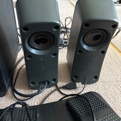 pc用？スピーカー3点　pcフットスイッチ