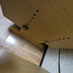 くろがね学習机 高さ調節可能 棚付き・椅子無しの画像