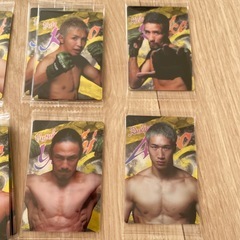 ※メッセージ下さい　RIZIN ウエハース　ヒロヤ　クレベル　篠塚　井上直樹　芦澤の画像