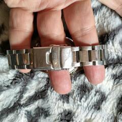 MUSK クロノグラフ腕時計メンズ　電池切れの画像