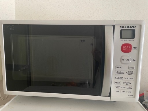 オーブンレンジ、電子レンジ、SHARP RE-S50A