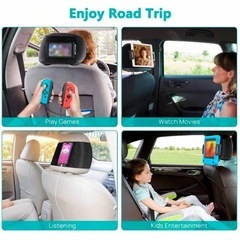 車用スマホ＆タブレットホルダー2個セットの画像